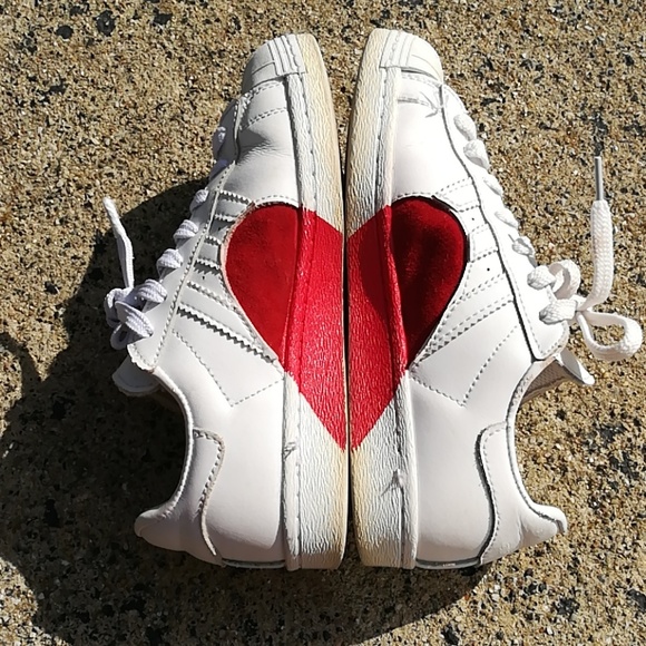 adidas heart shoes